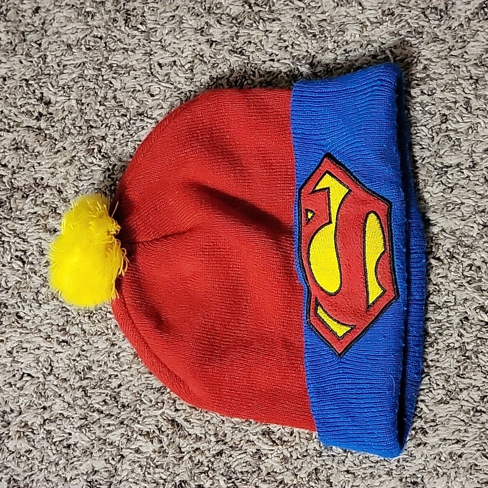Toddler Superman Hat Stocking